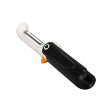 Load image into Gallery viewer, Vegetable Peeler Penguin Shape Collapsible Stainless Steel Blade Fruit Peeler Portable Kitchen Foldable Gadget Tool for Carrot Cucumber Potatoes Melon Peeling