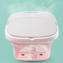 Load image into Gallery viewer, Heated Electric Foot Bath Collapsible Foot Bath Spa, Bubbles Massage, Collapsible Foot Soaking Tub with Shiatsu Massage, for Tired Feet Stress Relief Home Use