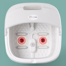 Load image into Gallery viewer, Heated Electric Foot Bath Collapsible Foot Bath Spa, Bubbles Massage, Collapsible Foot Soaking Tub with Shiatsu Massage, for Tired Feet Stress Relief Home Use