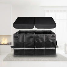 Load image into Gallery viewer, Trunk Organizer Car Organizer and Storage Cargo Organizer Suv Trunk Storage Box Organizer Car Trunk Box Car Compartment Organizer with Cover Collapsible Large