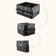 Load image into Gallery viewer, Trunk Organizer Car Organizer and Storage Cargo Organizer Suv Trunk Storage Box Organizer Car Trunk Box Car Compartment Organizer with Cover Collapsible Large