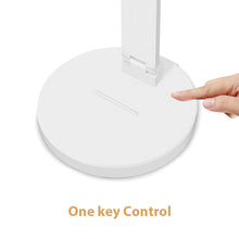 Load image into Gallery viewer, LED Desk Lamp, Eye-Caring Office Table Lamps, USB Charging Port, Sensitive Touch Control with 3 Levels Adjustable Brightness, Foldable and Adjustable Arm, for Bedroom, Office, Study