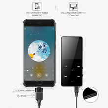 Load image into Gallery viewer, 16GB Sports Touch Bluetooth MP3 Player Music Player with FM Radio, Recording, 1.8" Screen, Hifi Lossless Sound, Support up to 128GB Expansion Compatible Devices