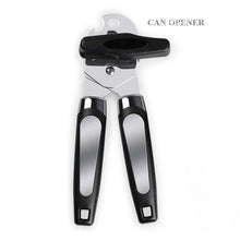 Load image into Gallery viewer, Meidong Can Opener, 3-In-1 Can Opener Manual Smooth Edge, Bottle Opener Ergonomic Anti-slip Grips, Lightweight Can Opener Stainless Steel with Heavy Duty Sharp Blade for Seniors Arthritis