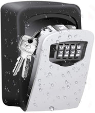 Load image into Gallery viewer, COSMONIC House Key Lock BoxKey Lock Box, 4 Digit Combination Storage Lockbox Wall Mounted for Realtors, Contractors