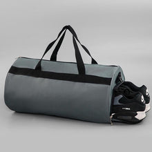 Load image into Gallery viewer, Sports Gym Bag with Shoe Compartment Fitness Workout Bag for Men and Women, Gray