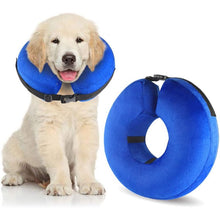 Load image into Gallery viewer, Meidong Protective Inflatable Cone Collar for Dogs and Cats, Soft Pet Recovery E-Collar Cone Small Medium Large Dogs, Designed to Prevent Pets from Touching Stitches(M)