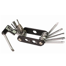 Load image into Gallery viewer, Cosmonic Bike Repair Kit with Bicycle Saddle Bag, 14 in 1 Multi Tool, Glueless Tire Tube Patches, Tire Levers Included, Practical Cycling Under Seat Pack Set