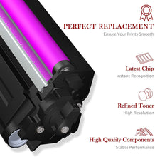 Load image into Gallery viewer, Compatible Cartridge Replacement for Brother TN227 TN-227 TN-227BK TN223 TN223BK for HL-L3210CW HL-L3290CDW HL-L3230CDW HL-L3270CD (Black Cyan Magenta Yellow)