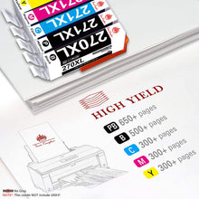 Load image into Gallery viewer, Compatible Ink Cartridge Replacement for Canon 270XL 271XL CLI271 PGI270 PGI270XL 271C C271 CLI271XL Pimax TS6020 MG6821 MG5720 MG6820 TS5020 MG5722 MG5721 MG6822 Printer (20 Pack)