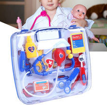 Load image into Gallery viewer, Pretend & Play Doctor Set Blue - 15 Pieces, Ages 3+ Doctor Kit for Kids, Toddler Doctor Kit, Toy Medical Kit, Toddler Social Emotional Learning Toys
