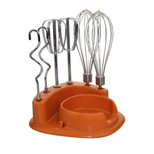 Load image into Gallery viewer, Hand Mixer Electric Kitchen Hand Mixers 5 Speed 300W 6 Stainless Steel Attachments Easy Eject Button with Storage Case