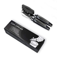 Load image into Gallery viewer, Meidong Can Opener, 3-In-1 Can Opener Manual Smooth Edge, Bottle Opener Ergonomic Anti-slip Grips, Lightweight Can Opener Stainless Steel with Heavy Duty Sharp Blade for Seniors Arthritis