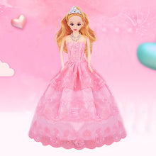 Load image into Gallery viewer, Fashion Doll Dress Up Kit Small Toddler Doll Clothes Outfit 15 pcs Movable Portable Babysitting Fashion Toy Gift for 3 to 8 Year Old