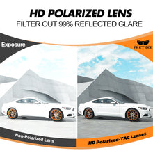 Load image into Gallery viewer, Sunglasses Polarized Rimless Sports Cycling Sunglasses for Running Golf Fishing Hiking Baseball Black