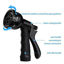 Load image into Gallery viewer, Meidong 50 Foot Expandable Garden Hose, Upgraded Leakproof Lightweight No-Kink Water Hose, Flexible Water Hose with Triple Layered Latex Core, Bag and Holder