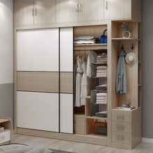 Load image into Gallery viewer, Cosmonic Hanging Closet Organizers and Storage, 5-Shelf Hanging Drawer for Closet, Collapsible Heavy Duty Hanging Closet Dresser for Clothes Bags Shoes Toys