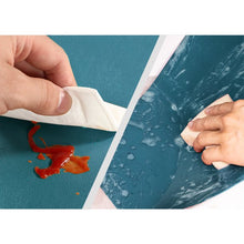 Load image into Gallery viewer, Cosmonic Placemat Heat insulation washable thickened Western table mat dinner plate mat oil and stain resistant household Table Mat Western Bowl Mat Tablecloth 11.8*17.7in (1 Sheet)