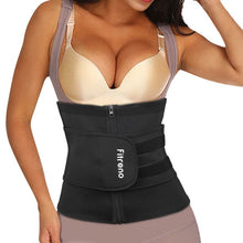 Load image into Gallery viewer, Fitreno Corset Waist Trainer for Women, Sweat Band Waist Trimmer Belt for Body Shaping(Size S)