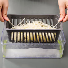 Load image into Gallery viewer, COWIN Vegetable Chopper Dicer Cutter Grater Egg Slicer Onion Chopper Multifunction 14 in 1 with Container 8 Blade