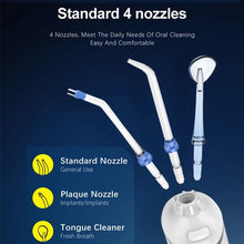 Load image into Gallery viewer, Waterpulse V400PLUS Water Flosser Dental Oral Irrigator Cordless Rechargeable 240ML 3 Modes 4 Jet Tips Oral Irrigator for Travel Home Braces and Bridges Care