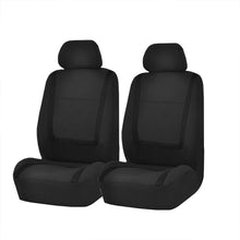 Load image into Gallery viewer, Car Seat Covers, Full Set - Front and Rear Bench Back Seat Cover Easy to Install, Universal Fit for Cars Auto Truck Van SUV for Four Seasons Universal Black Nine-Piece Set