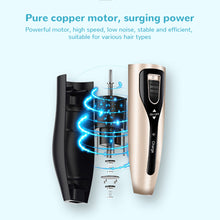 Load image into Gallery viewer, Low Noise Professional Pet Grooming kit, USB Rechargeable Pet Grooming Kit for Dogs Cats with Thick Coats