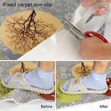 Load image into Gallery viewer, Meidong Multipurpose Nano Grip Tape Reusable Removable Washable Double Sided Sticky Strips Seamless Traceless Tape Adhesive Kitchen Holder (Clear - 5M/16.4ft)