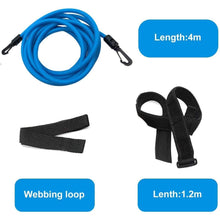Load image into Gallery viewer, Swimming Belt Training Tether Swim Stationary Resistance Bungee Cords for Adults Kids