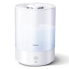 Load image into Gallery viewer, MOVSOU 2.5L Ultrasonic Humidifiers, Top Filling Humidifier, Diffuser with Cool Mist, Auto-Off, aromatherapy, and Night Light, Quiet Baby Humidifiers for Bedroom for Home and Office