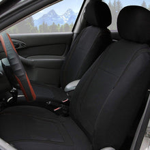 Load image into Gallery viewer, Car Seat Covers, Full Set - Front and Rear Bench Back Seat Cover Easy to Install, Universal Fit for Cars Auto Truck Van SUV for Four Seasons Universal Black Nine-Piece Set