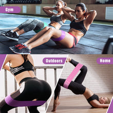 Load image into Gallery viewer, Resistance Bands for Legs and Butt Exercise Bands - Non Slip Elastic Booty Bands, 3 Levels Workout Bands Women Sports Fitness Band for Squat Glute Hip Training