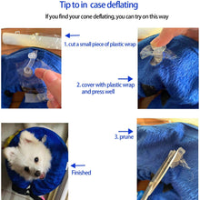 Load image into Gallery viewer, Meidong Protective Inflatable Cone Collar for Dogs and Cats, Soft Pet Recovery E-Collar Cone Small Medium Large Dogs, Designed to Prevent Pets from Touching Stitches(M)