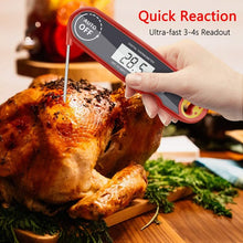 Load image into Gallery viewer, Meidong Digital Instant Read Meat Thermometer with Long Probe -Kitchen Cooking Thermometer for Food Cooking Grilling BBQ Smoker Grill Kitchen Oil Candy Thermometer with Whisk (Battery Not Included)