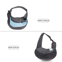 Load image into Gallery viewer, Meidong Pet Sling Carrier - Small Dog Cat Sling Pet Carrier Bag Safe Reversible Comfortable Adjustable Pouch Single Shoulder Carry Tote Handbag for Pets Below 6lb