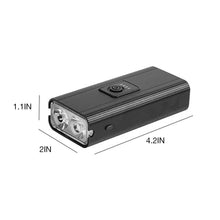 Load image into Gallery viewer, COSMONIC USB Rechargeable Bike Light, Super Bright Bike Headlight Waterproof , 200/400 Lumen Bright Front Lights,Easy to Mount Fits for Men Women Kids Road Mountain Cycling