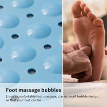 Load image into Gallery viewer, Bath Tub Mat, 39 x 16 Inches Anti Slip Material Blue