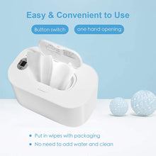 Load image into Gallery viewer, SWTROOM Baby Wipe Warmer Diaper Warmer Large Capacity Top Heating Portable Wipe Warmer Dispenser Holder - Infant, Newborn, Baby