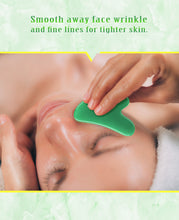 Load image into Gallery viewer, Gua Sha Facial Tool, LAMIBABY Gua Sha Scraping Massage Tool for Facial Body Skin, 100% Natural Jade Stone Guasha Board with Heart Shape for SPA Acupuncture Therapy Trigger Point Treatment, Ideal Gift
