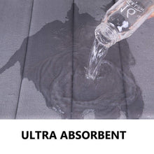 Load image into Gallery viewer, Memory Foam Bath Mat - Soft & Absorbent Bathroom Rugs Non Slip Large Bath Rug Runner for Kitchen Bathroom Floors 16"x24", Grey