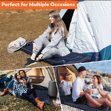 Load image into Gallery viewer, Inflatable Sleeping Pad for Camping, Self Inflating Sleeping Pad with Pillow Lightweight Comfortable and Portable Sleeping Mat for Backpacking, Hiking and Traveling,Navy