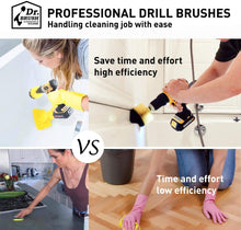 Load image into Gallery viewer, 22 Piece Drill Brush Attachment Set, All Purpose Power Clean Scrubber Brush, Scrub Pads & Sponge for Bathroom, Kitchen,Grout,Tub,Tile,Corners,Auto