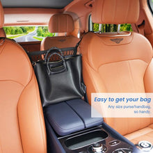 Load image into Gallery viewer, Meidong Car Mesh Organizer 3-Layer Dog Car Net Barrier Car Seat Storage Net Bag Cargo String Net Pouch Holder for Bag Luggage Pets Kids Barrier Disturb Stopper