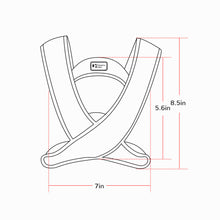 Load image into Gallery viewer, Cosmonic Easy-Wrap Carrier | Baby Carrier and Wrap in One for Mothers, Fathers, and Caregivers | Designed for Newborns, Infants, and Toddlers | Holder Can Carry Babies up to 33 lbs