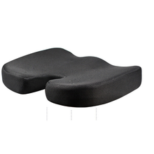 Load image into Gallery viewer, Premium Comfort Seat Cushion - Non-Slip Memory Foam Coccyx Pad for Back, Tailbone & Sciatica Pain Relief- Posture Corrector for Office Chair, Gaming Chair, Car Seat and Wheelchair