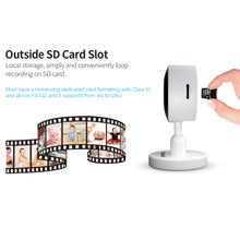 Load image into Gallery viewer, WiFi Camera, 1080P Indoor Camera Wifi Baby Monitor with 2-Way Audio, Human Detection, Night Vision, Home Surveillance Camera for Pet/Baby/Elder