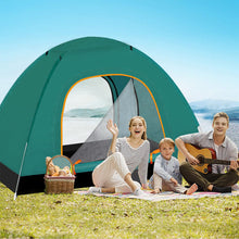Load image into Gallery viewer, Instant Automatic pop up Camping Tent, 3-4 Persons Lightweight Tent, Waterproof, UV Protection, Perfect for Beach, Outdoor, Traveling, Hiking, Camping, Hunting, Fishing