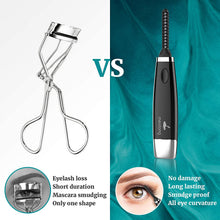 Load image into Gallery viewer, Heated Eyelash Curler, Meidong Electric Eyelash Curler For Quick and Long-Lasting Eyelash Natural Curling With 4 Temperature Modes LED Displays USB Rechargeable Portable Eye Beauty Makeup Tools