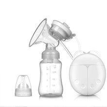 Load image into Gallery viewer, Swtroom Electric Intelligent Breast Pump, Portable Dual Suction Nursing Breastfeeding Pump and Lightweight Automatic Massage Postpartum Breast Pump, 150ml Milk Storage Bottle with Lid and Nipple