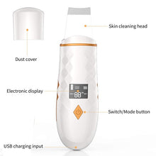 Load image into Gallery viewer, COSMONIC Skin Scrubber, Face Spatula, Blackhead Peeling Remover Facial Pore Deep Cleaner, Gold